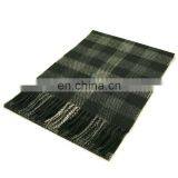 Fashional Pretty Soft Cozy Elegant Warm Popular Plaid Tatting Scarf thumbnail-2