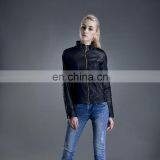 2017 New Style Women Spring Fashion Slim Zipper PU Leather Jacket thumbnail-1