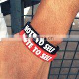 Promotional Logo Printing Siliconen Rubber Bracelet Band