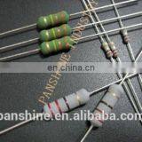 Flameproof 5 Color Carbon composition Fixed Thin Film Resistors