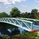 Aluminum Landscape Bridge Guardrail