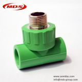 Chinese factory plastic water pipe connectors green Din standard ppr pipe fittings