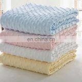 100% Polyester 2 Ply Dot Star Custom Minky Baby Blanket thumbnail-5