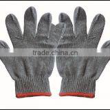 Gray Color Cotton Gloves for Sale/ Low-price Knitted Gloves for Supply thumbnail-1