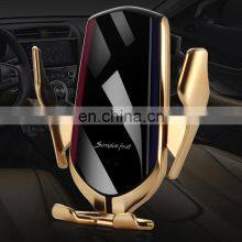 R1 Car Charger OEM 2021 New Wholesale Phone Holder 10W Car Wireless Charger Charging Qi For Iphone For Samsung Drop Shipping