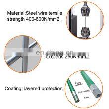 Green Color High Security Curved 358 Anti Climb Fence thumbnail-4