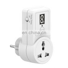 Digital Countdown Timer Switch Universal Socket Plug-in Time Control Phone Battery Electric Car Charge Electric EU Plug 10A thumbnail-2