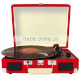 LP Portable Suitcase Turntable Player Old recorder MP3 recorder With Selling fire