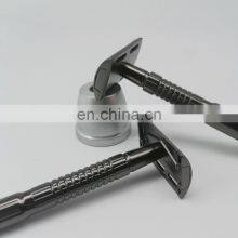 China Wholesale Double Edge Charm Star Safety Metal Shaver Non-disposable Straight Shaving Eco-friendly Chrome Razor thumbnail-4