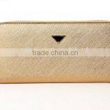 High Quality Fashion Genuine Leather Woman Long Zipper Clutch Wallet for Ladies thumbnail-4