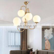 Glass Pendant LED Light Loft Hanging Lamp Fixtures For Kitchen Restaurant Living Room thumbnail-3