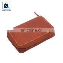 Wide Range of Excellent Quality Anthracite Fitting Poly Drill Lining Genuine Leather Women Wallet at Factory Price thumbnail-4