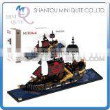 Mini Qute GEM Black Pearl Pirate Ship Diamond Plastic Building Blocks Movie Model Educational Toy NO.G831-1