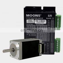 MOONS AM11HS5008-01 + SR2 28 Small Micro Precision Two-phase Hybrid Stepping Motor SR2 Driver Package Large Torque DC thumbnail-4