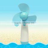 Factory Wholesale 2*AAA Battery Operated Handheld Mini Fan 2016