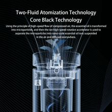 Luxury Reliable Design All Aluminum Body Factory Direct 80ml 150ml Essential Oil Diffuser for Rooms thumbnail-2