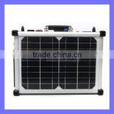 40W Solar Charger High Power Single Silicon Solar Panel Box Power Bank Set thumbnail-1