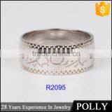 Wholesale India Fashion Design 18K Golden Ring For Men Welcome OEM thumbnail-3