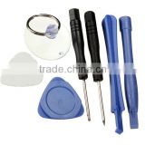 blue 7In1 Mobile Repair Opening Tools Kit Set Pry Screwdriver For iPhone 5s/6