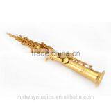 MSS-300 Gold Lacquer Soprano Saxophone From China Supplier thumbnail-3