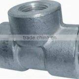 2" Sch40 Stainless Steel Socket Weld Forged Tee / Coupling thumbnail-1