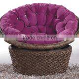 Natural Rattan Cane Wicker Round Lounge Sofa Chair Quality Choice thumbnail-6