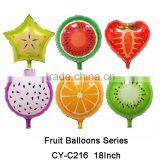 Summer Kinds of Fruit shaped foil balloon helium balloon inflatable balloon for decoration