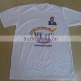 Hot Sale Sublimation White t Shirt Polyester Printed T-shirt