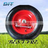 350-8 Line Rubber Wheel/wheel Barrow Wheel/ Hand Pallet Truck Wheel thumbnail-3