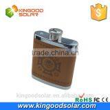 2016 Sale Promotion Led Indicate and Faux Leather CE ROHS Power Bank/10800mah Flask Power Bank With Electronic Products Quality Choice thumbnail-6