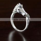 2016 925 Silver Ring Silver Horse Ring Silver Jewelry Wholesale