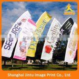High Quality Polyester Printed Teardrop Banner