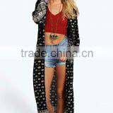 Elephant Print Maxi Kimono For OEM Service thumbnail-3