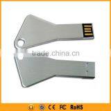 Metal Black Colloid Key Shape Engrave Special USB Flash Drive 2GB thumbnail-1
