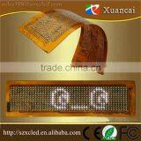 White Color P3-12x48dot Flexible Programmable Led Scrolling Sign With Smartphone Bluetooth Control thumbnail-2