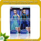 2014 Educational Girl Fashion Snow Queen Wholesale Frozen Doll Elsa and Anna