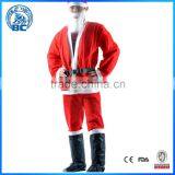 2015 Chirstmas Suit for Cosplay 5 PCS Set Of Santa Clothes Thin Santa Claus Suit thumbnail-4