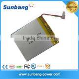 Ultra thin light weight Polymer lithium battery 3.7 V