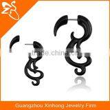 Hot Sale! Special Spiral Pattern Custom Fake Ear Plugs thumbnail-1