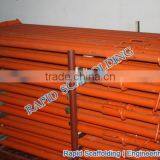 Powder Coated Shoring Props in Red