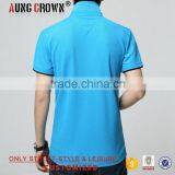 Custom Made T-Shirts Men Polo Soft 100% Cotton Cheap Blank thumbnail-2