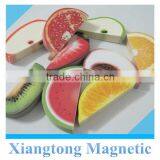 People Loved Fancy Delicious Fruits Shape Fridge Magnetic Notepad, Notepad With Magnets