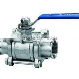 SS316L Stainless Steel Sanitary Straight Ball Valve thumbnail-2