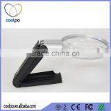 90mm Hand Held Foldable Magnifier With 2LED Lights
