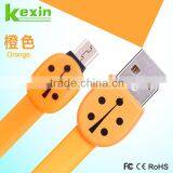 High Quality TPE Flat USB Multi Charger Data Cable, High Speed Sync Data Micro USB Cable thumbnail-1