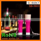 Bar Accessories Wine Bottle-stopper rechargeable led mini flashlight