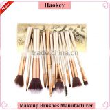 2016 Wholesale 12 pieces Private label makeup brush set                        
                                                Quality Choice