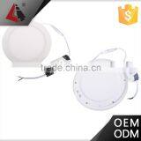 Ultrathin Flat Recessed Round LED Panel Drop Light With CE