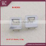 Metal Square Labels Custom Tag for Handbags thumbnail-1