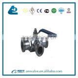 Sanitary Threaded 3 Ways Ball Valve thumbnail-5